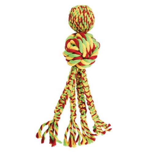 KONG Wubba Weaves w/Rope Assorted XL