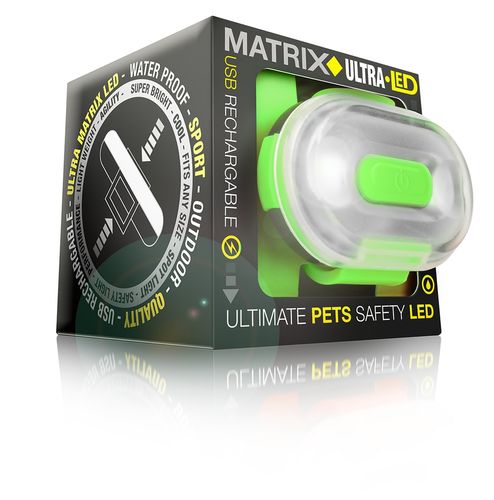 Matrix Ultra LED - Sicherheitslicht-Lime Green (Würfel)