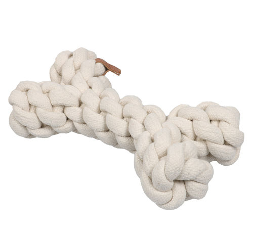 D&D HOME - DENTE ROPE TOY S - 19CM beige