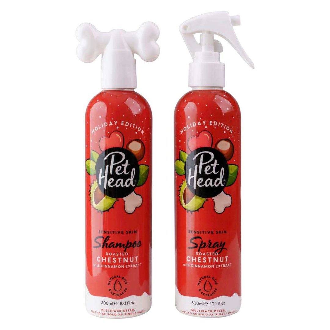 Pet Head Festive Roasted Chestnut Shampoo & Spray