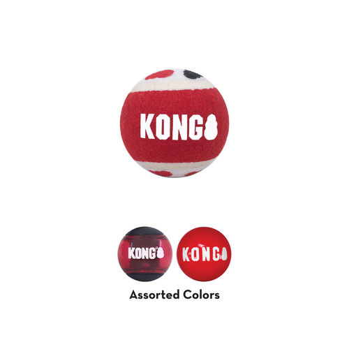 KONG Signature Balls 3-pk Assorted L